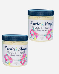 Sweet Rose Body Butter - FREDA MAGIC