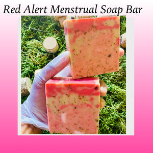 Red Alert Menstrual Soap Bar - FREDA MAGIC